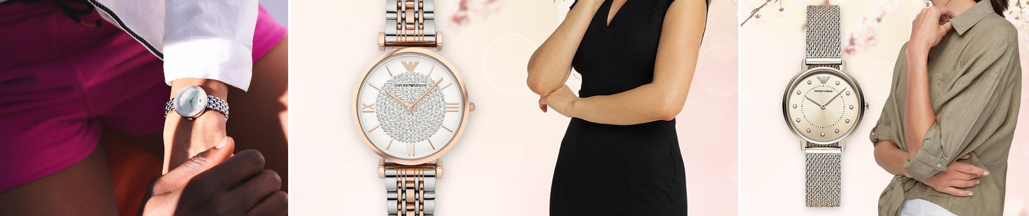 Rozpocznij wiosnę z Emporio Armani - propozycje damskich i męskich zegarków, które świetnie sprawdzą się w wiosennych stylizacjach