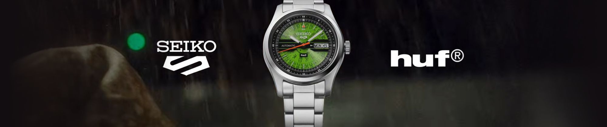 Seiko 5 Sports x HUF SRPM09K1 - limitowana edycja 7000 sztuk