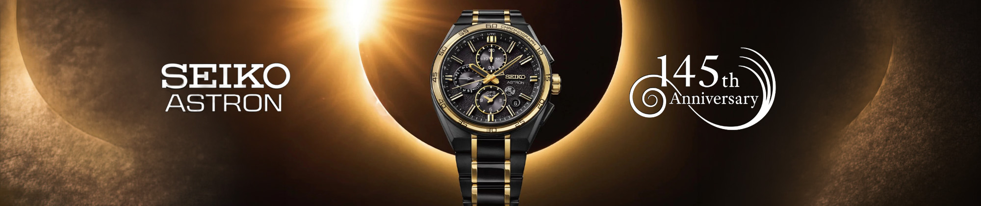 Seiko Astron SSH186J1 145th Anniversary | GPS Solar Dual Time Chronograph