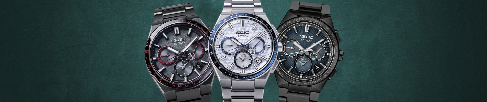 Limitowana edycja Seiko Astron - ekskluzywne trio