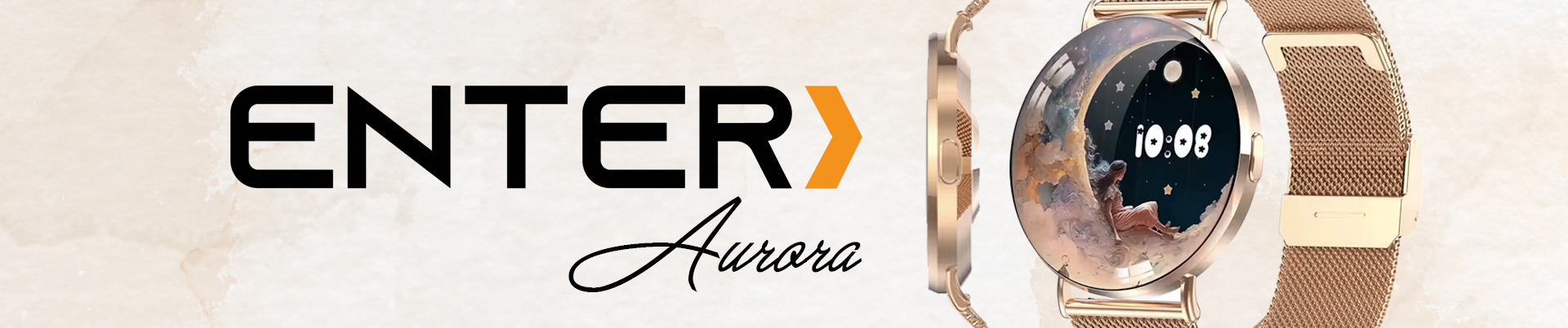 Smartwatch Enter Aurora - Elegancja i funkcjonalność w jednym