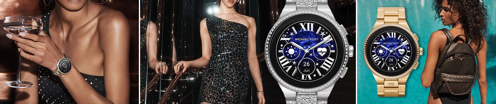 Sprawdź smartwatche Michael Kors i sprawdź jak styl łączy się z funkcjonalnością.