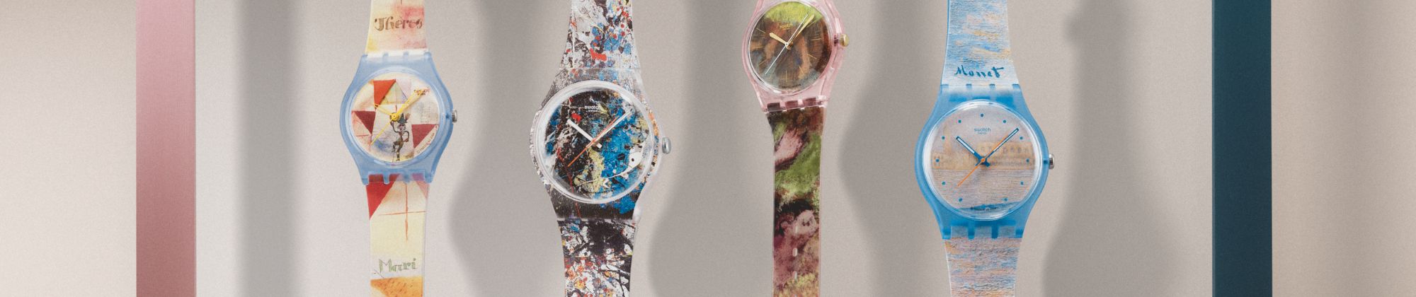 Swatch x Guggenheim - zegarki inspirowane Degasem, Monetem, Klee i Pollockiem