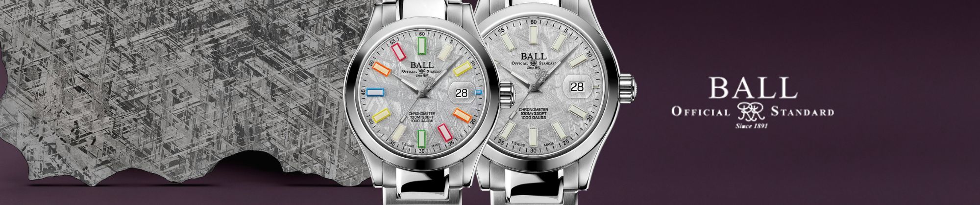 Tarcza z meteorytu i szwajcarska precyzja - Ball Engineer III Marvelight Chronometer