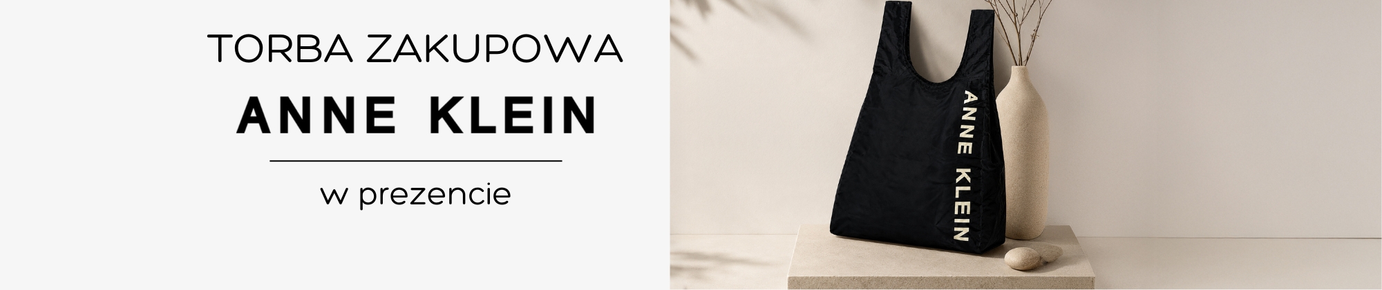 Torba zakupowa Anne Klein w prezencie do zegarków Anne Klein!