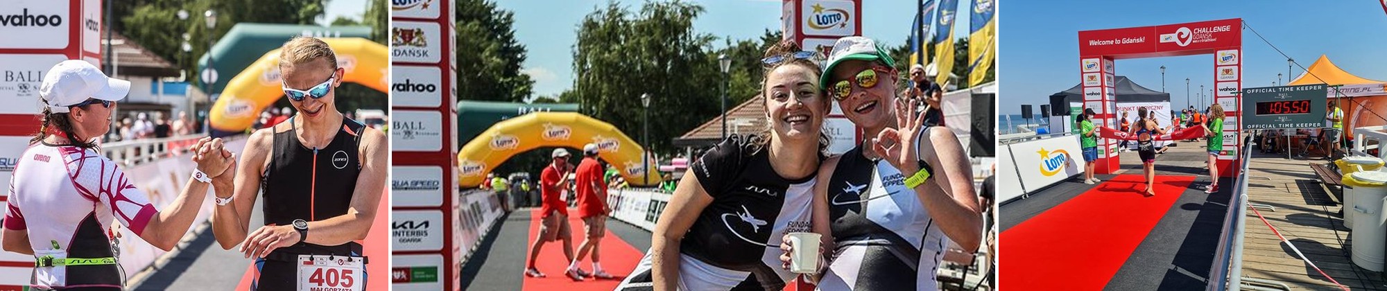 Triathlonowe zawody w Gdańsku z Ball Watch!