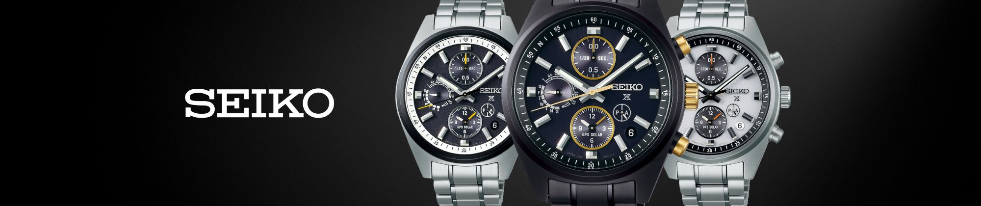Trzy nowe modele Seiko Speedtimer - przełom w technologii GPS