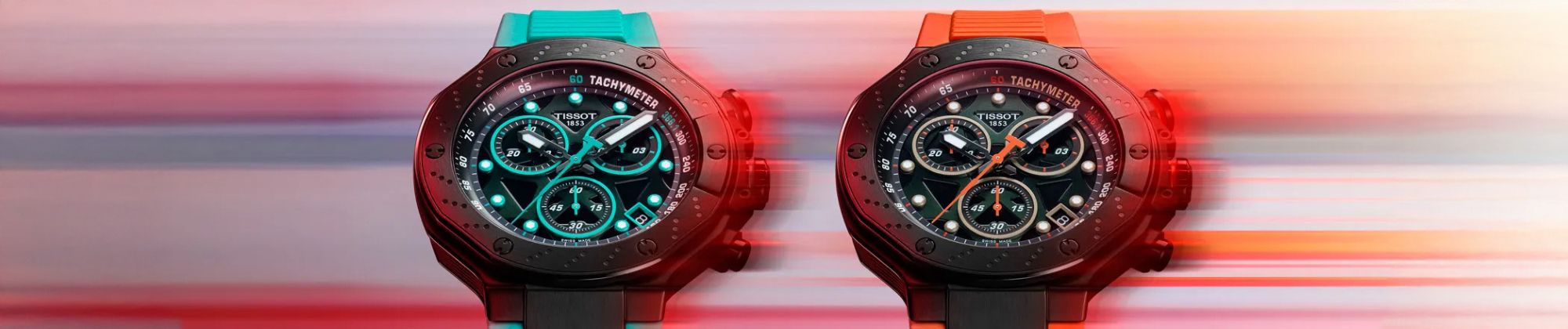 Turkus czy pomarańcz? Nowe Tissot T-Race w nowych, wyrazistych odsłonach