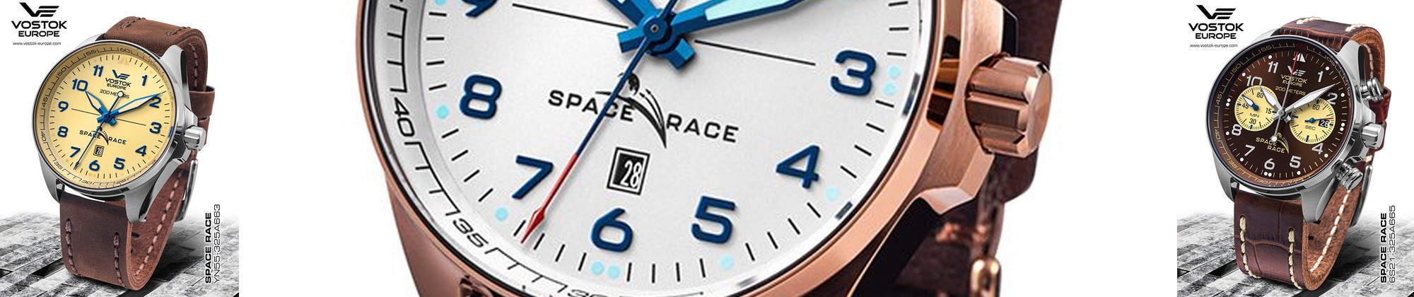 Vostok Europe wyrusza na podbój wszechświata z nową kolekcją zegarków VE Space Race!
