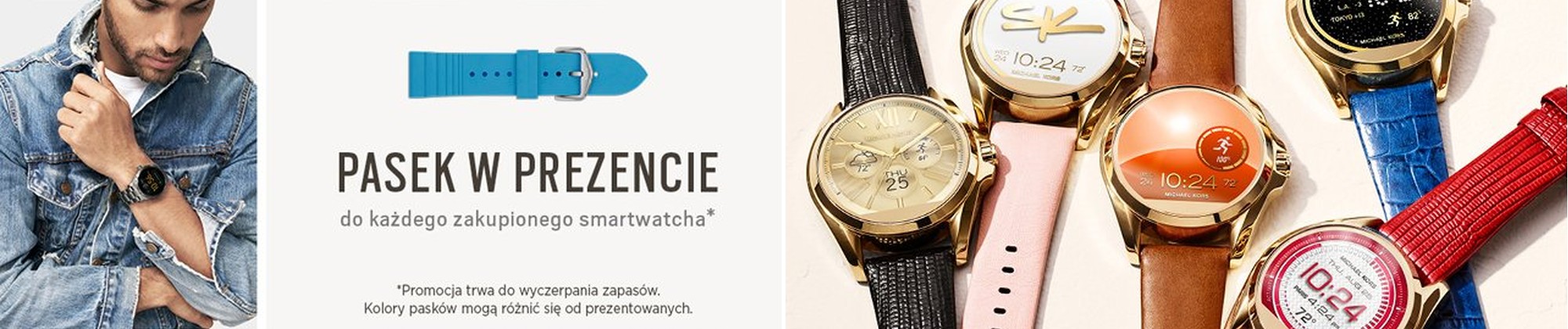 W letniej promocji pasek gratis do zakupionego smartwatcha
