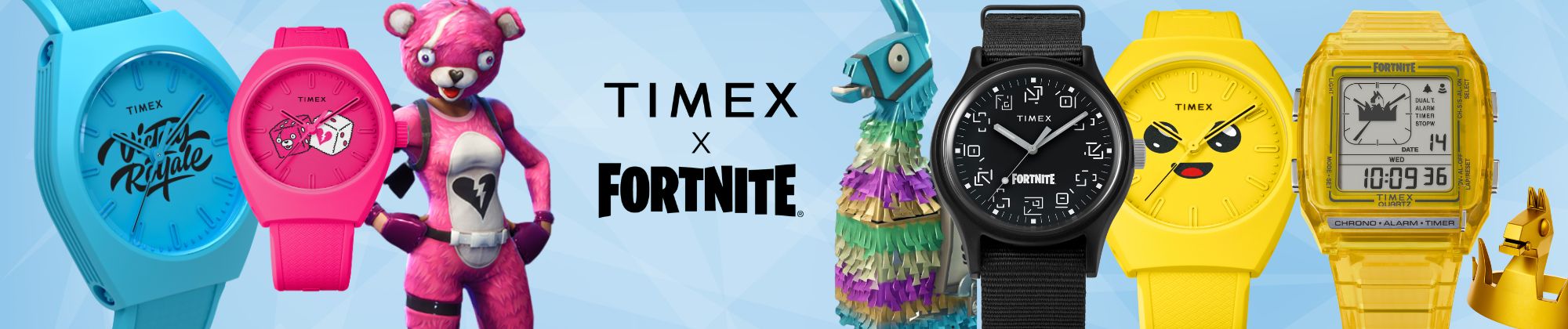Współpraca Timex x Fortnite - druga edycja