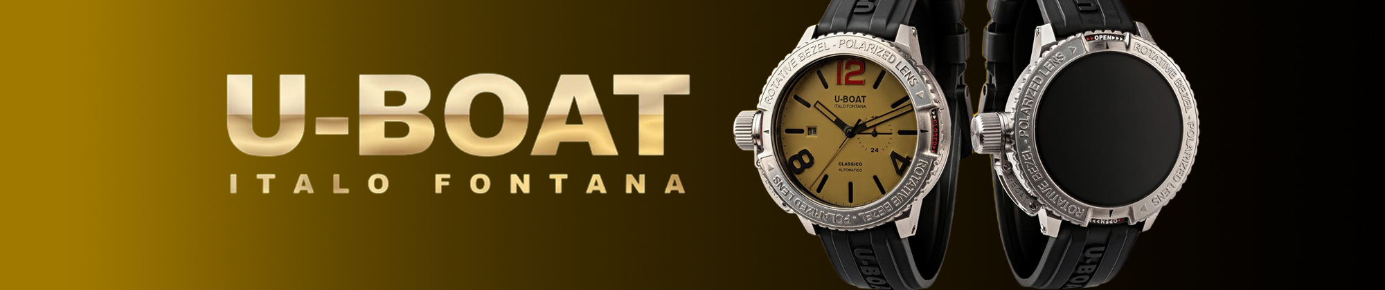 U-Boat Polarized Dark Mistery 47 mm - zegarek, który znika