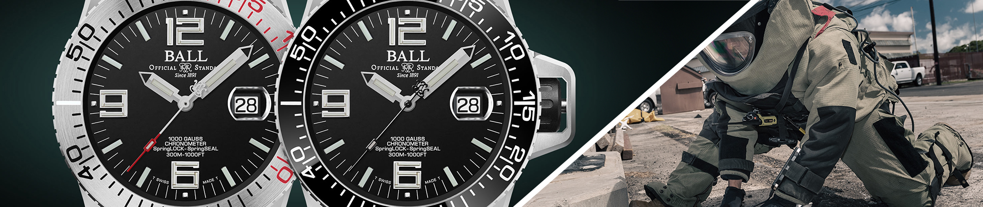 Najnowsza premiera od Ball: Engineer Hydrocarbon EOD -  innowacyjny zegarek odporny na wstrząsy
