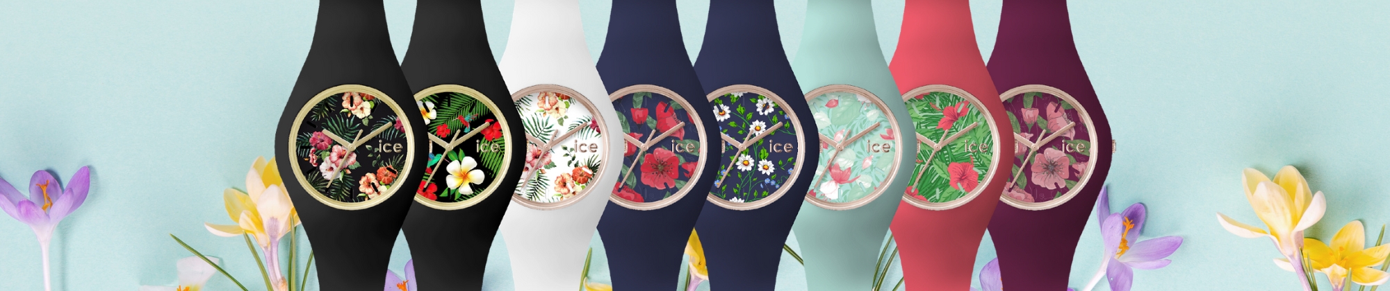 Zegarki z kwiatowej kolekcji ICE Flower