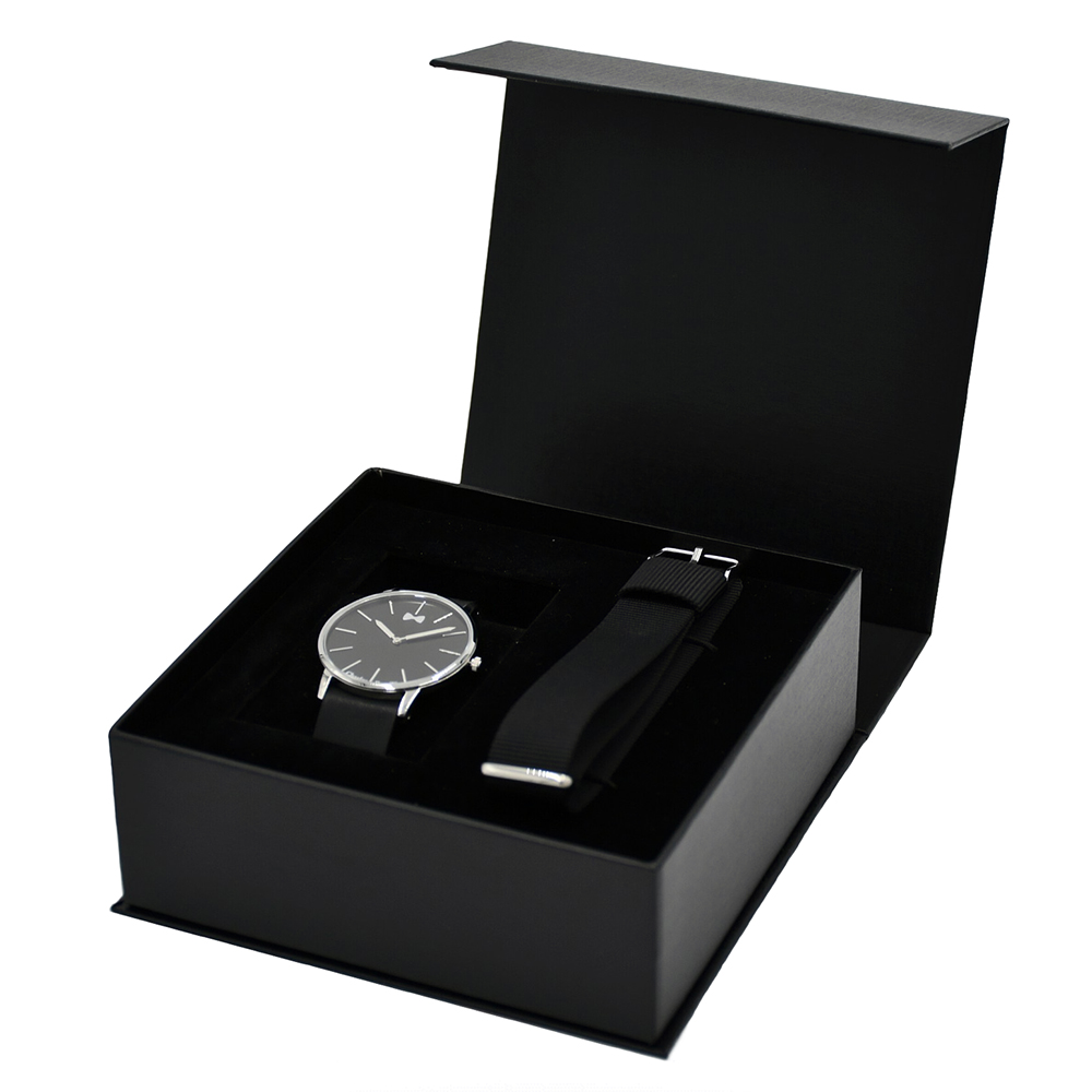 Montre Charles Bowtie Newcastle - 40 Mm - Double Bracelet - Unisexe Adulte