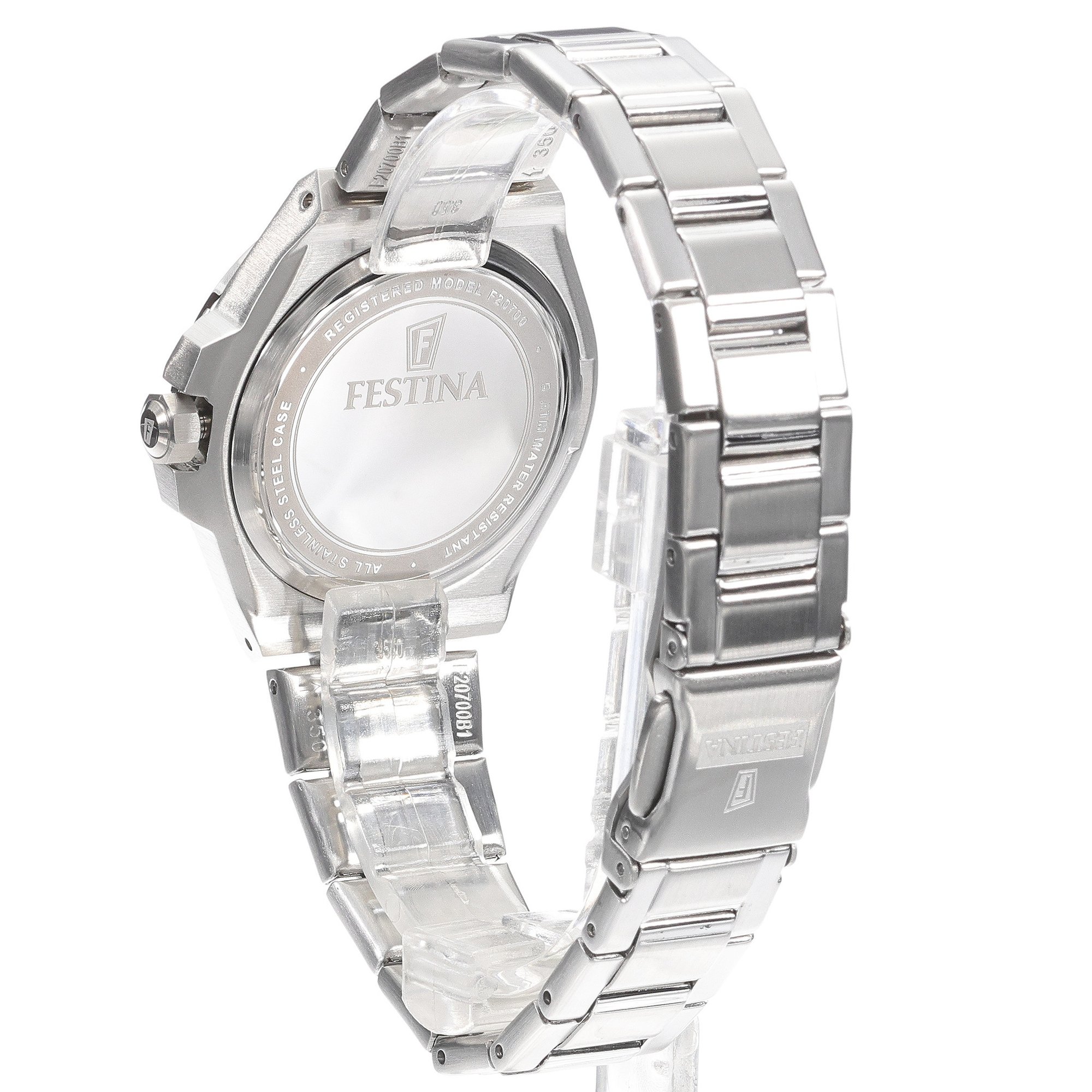 Montre Femme Festina 20700_6 - Quartz - Cadran Argenté - Bracelet Acier