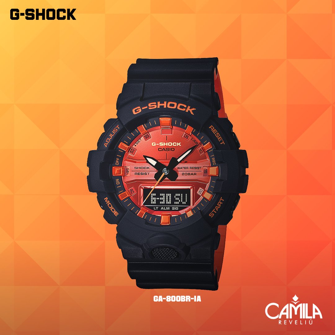 CASIO G-SHOCK カシオ CASIO 腕時計 メンズ GA-800BR-1A Gショック G 
