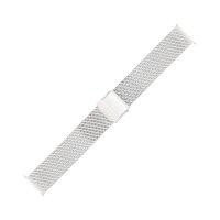 Bransoleta do zegarka damski Bisset  BM-101-20-SILVER-MAT