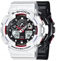 Zegarek męski Casio G-SHOCK Original SET GA-100-1A4ER + BEZEL 10347600 + PASEK 10347710