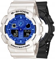Zegarek męski Casio G-SHOCK Original SET GA-100BP-1AER + BEZEL 10395292 + PASEK 10395227