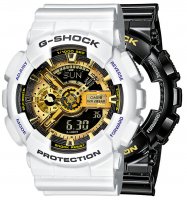 Zegarek męski Casio G-SHOCK Style SET GA-110GB-1AER + BEZEL 10347600 + PASEK 10347710