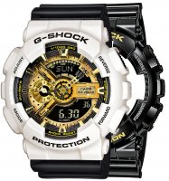 Zegarek męski Casio G-SHOCK Style SET GA-110GB-1AER + BEZEL 10395292 + PASEK 10347688