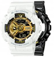 Zegarek męski Casio G-SHOCK Style SET GA-110GB-1AER + BEZEL 10577441 + PASEK 10347710