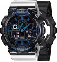 Zegarek męski Casio G-SHOCK Original SET GA-100-1A2ER + BEZEL 10407691 + PASEK 10347710