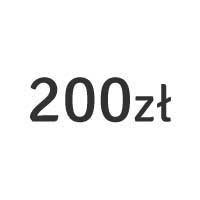 Karta podarunkowa  ZEGAREK.NET  Karta podarunkowa 200 zł