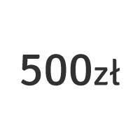 Karta podarunkowa  ZEGAREK.NET  Karta podarunkowa 500 zł