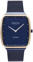 Zegarek męski Obaku Denmark Męskie V267GXSLML