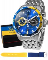 Zegarek męski Vostok Europe N1 Rocket 6S21-225A466B